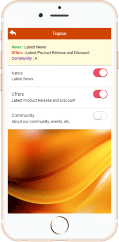 Create topics withIWH Apps IWH Apps