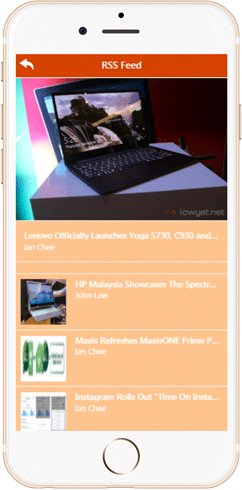 Integrate RSS feed with IWH Apps IWH Apps RSS feed feature