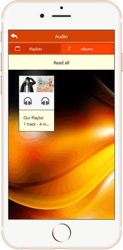 Add music player to your app with IWH Apps IWH Apps